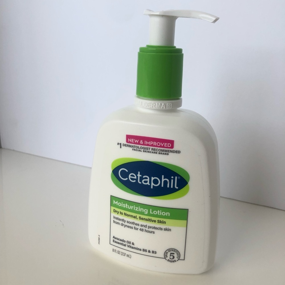8oz Cetaphil Moisturizing lotion for dry, normal, sensitive skin.